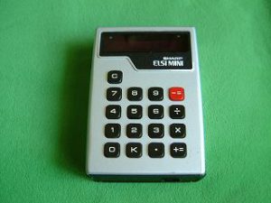 古い計算機 Old calculators – 黒物家電館
